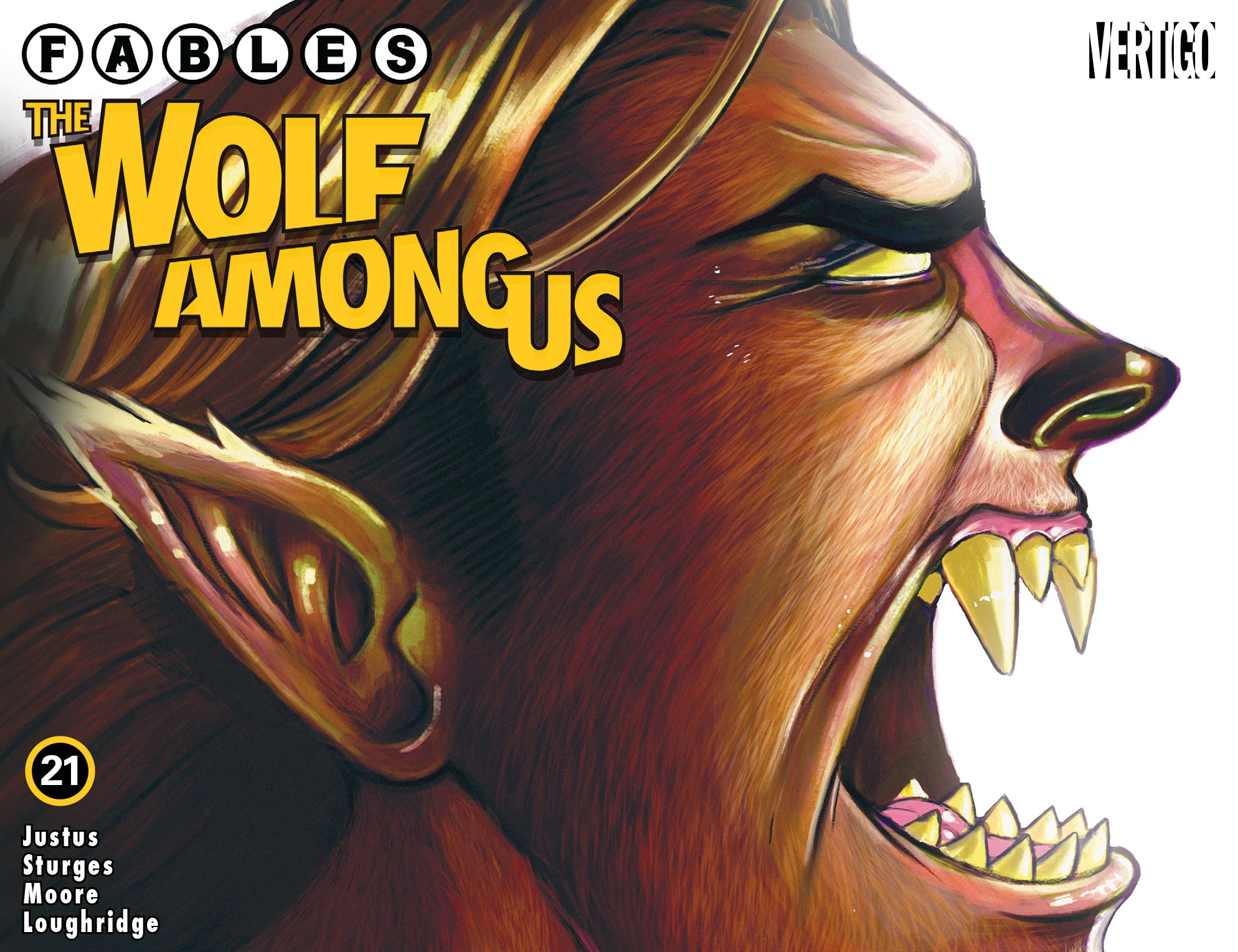 Fables: The Wolf Among Us #21 (DC, 2015 — Cover A) cover